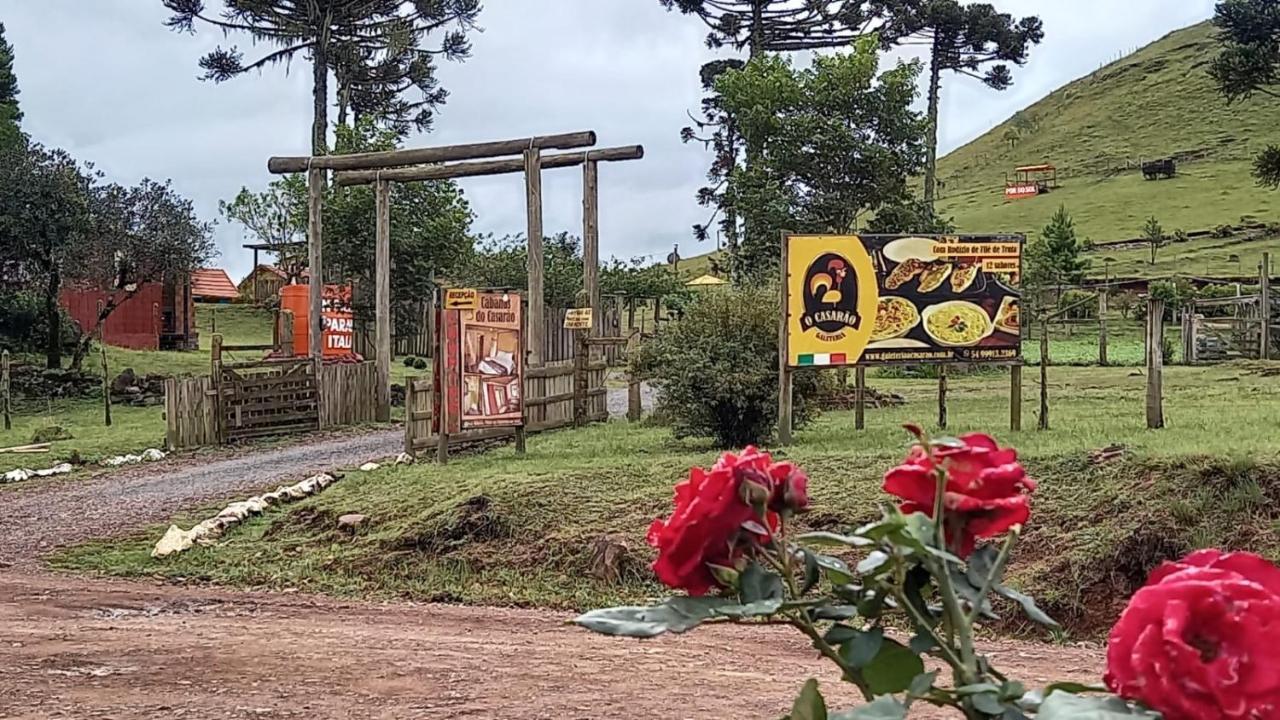 Cabanas Do Casarão Pousada Rural e camping Cambará Exterior foto