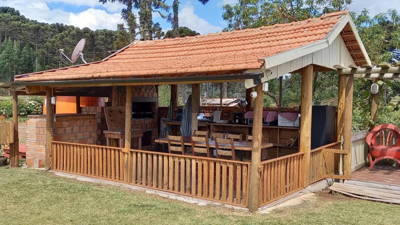 Cabanas Do Casarão Pousada Rural e camping Cambará Exterior foto