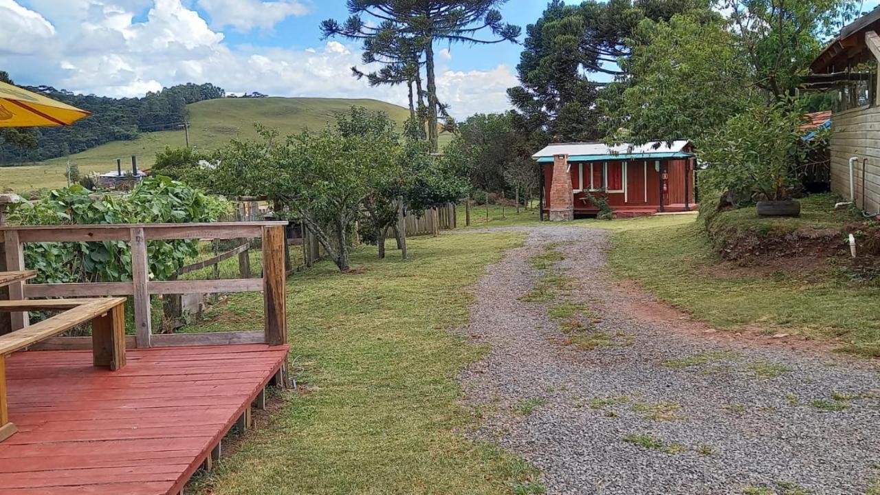 Cabanas Do Casarão Pousada Rural e camping Cambará Exterior foto