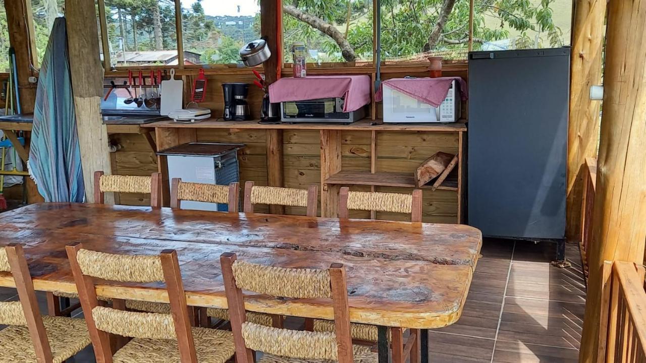 Cabanas Do Casarão Pousada Rural e camping Cambará Exterior foto