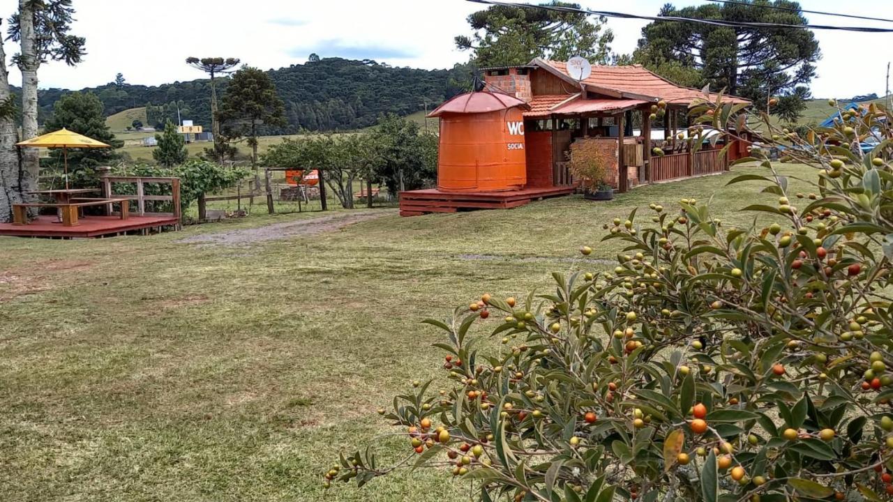 Cabanas Do Casarão Pousada Rural e camping Cambará Exterior foto
