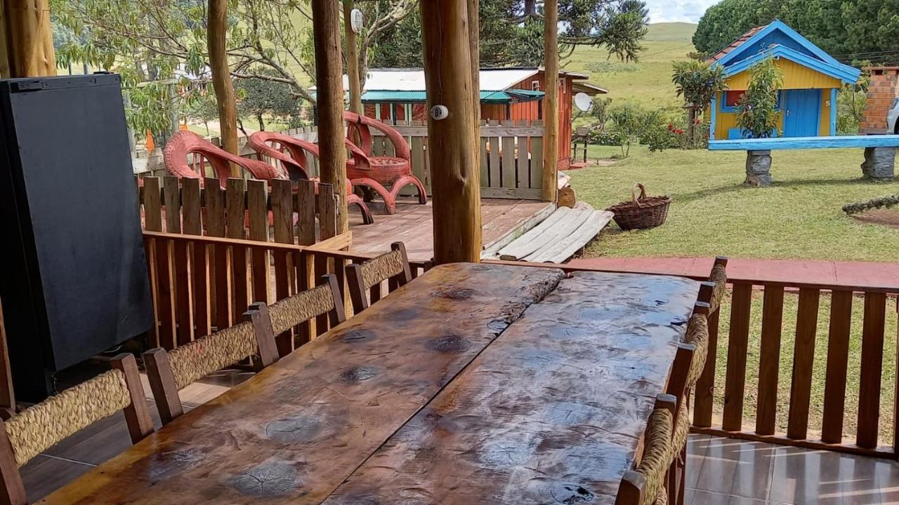 Cabanas Do Casarão Pousada Rural e camping Cambará Exterior foto