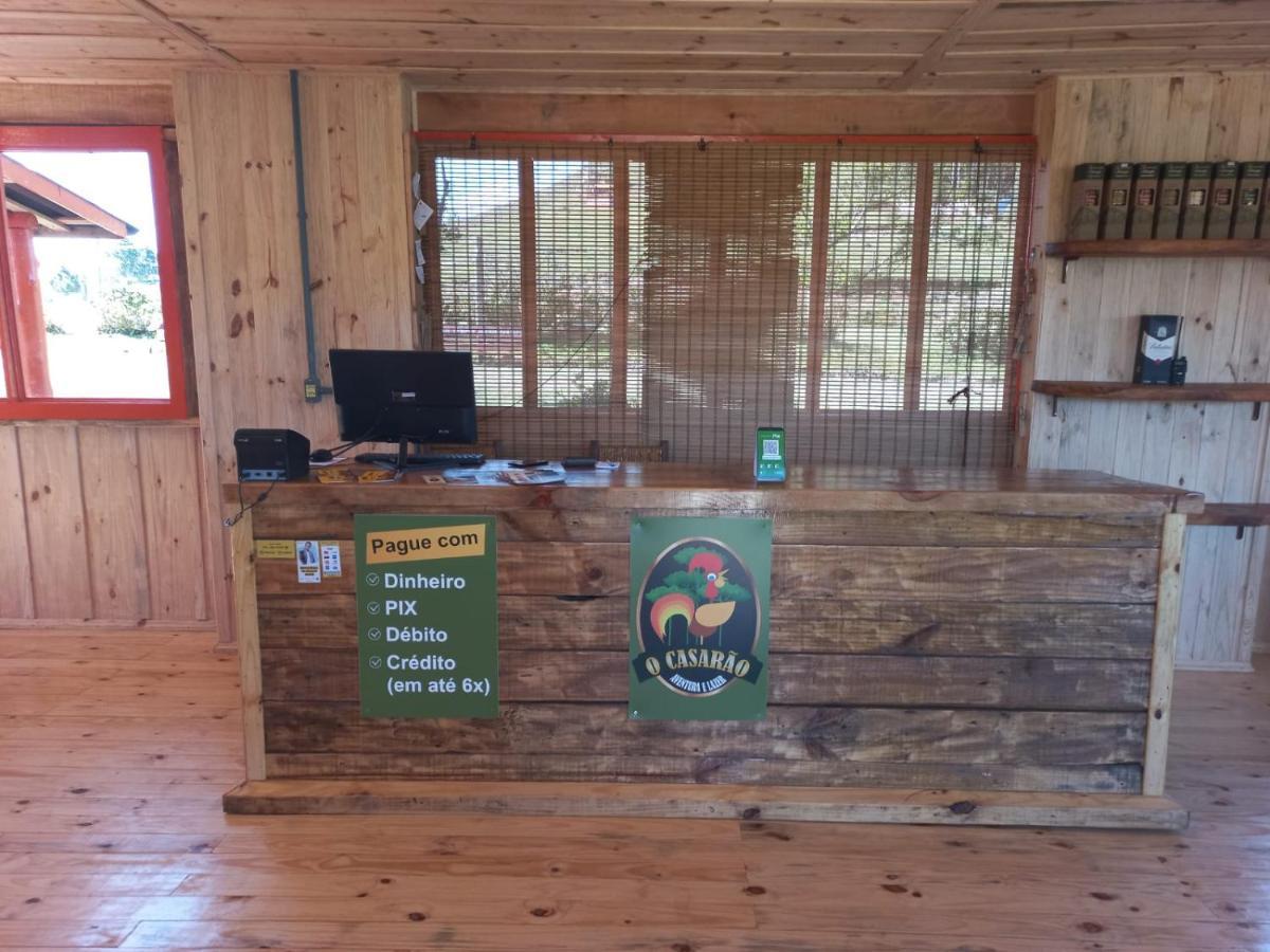 Cabanas Do Casarão Pousada Rural e camping Cambará Exterior foto